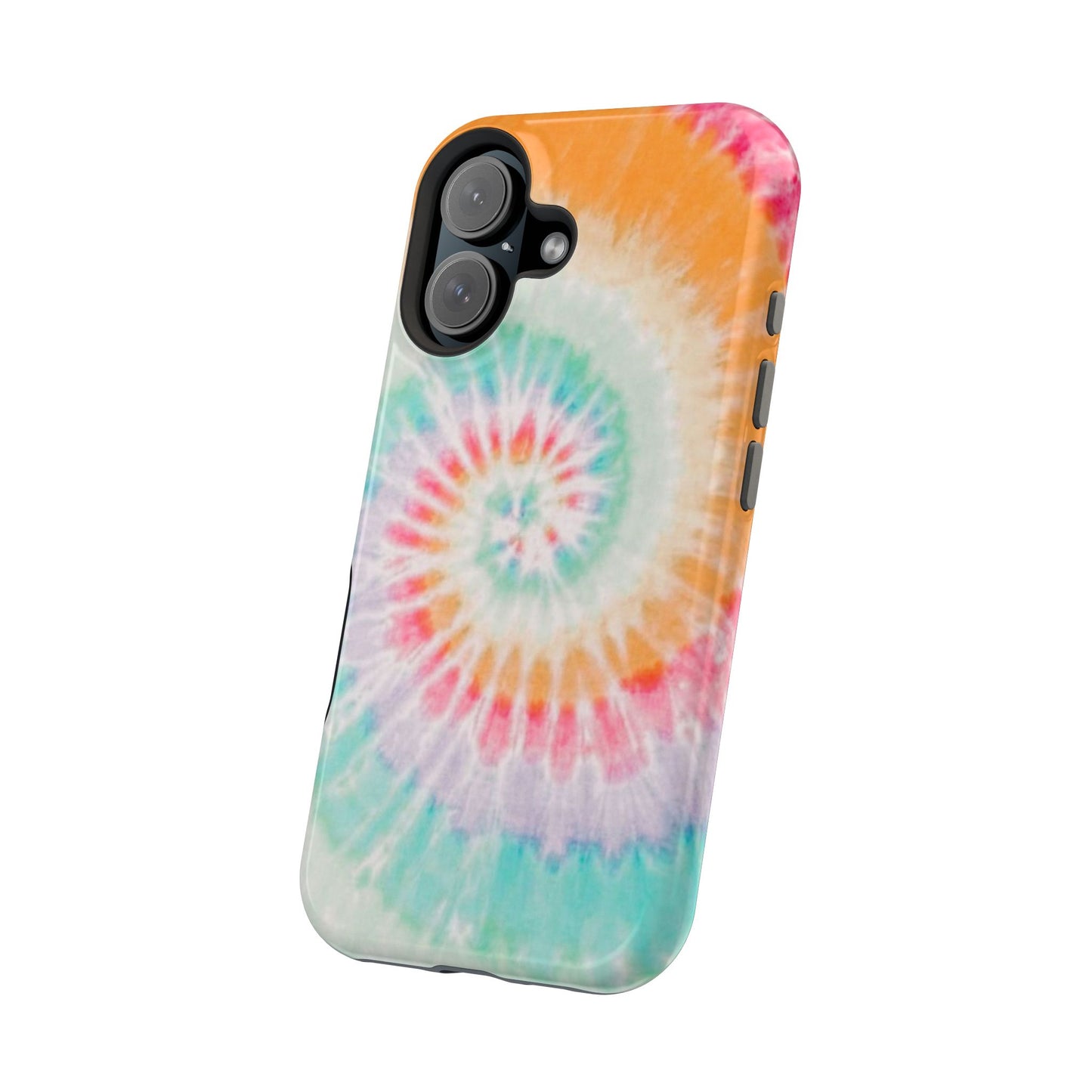 Pastel Tie-Dye MagSafe iPhone Case – Soft Colors & Magnetic Functionality