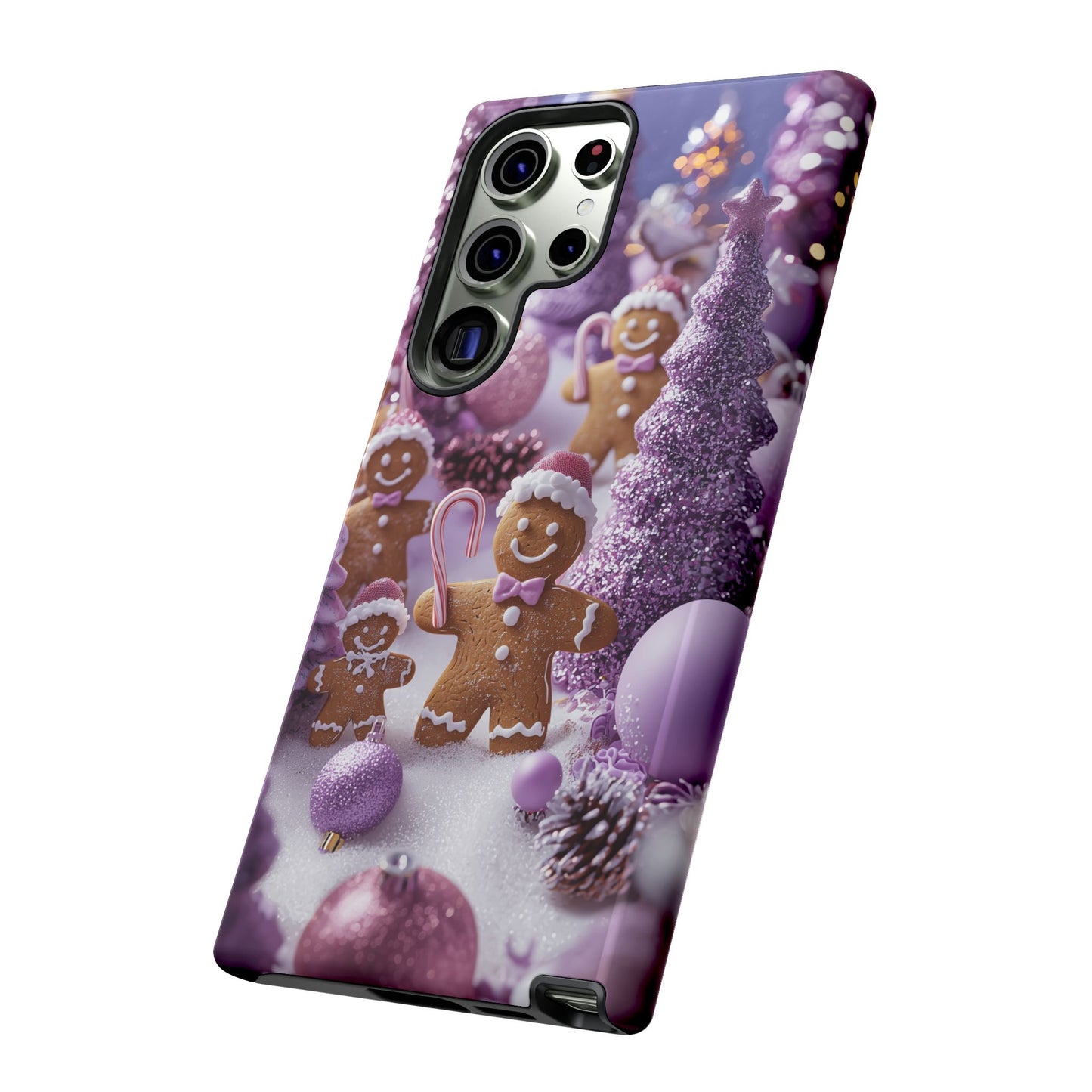 Pink Frosted Gingerbread Forest - Samsung Galaxy Series Case