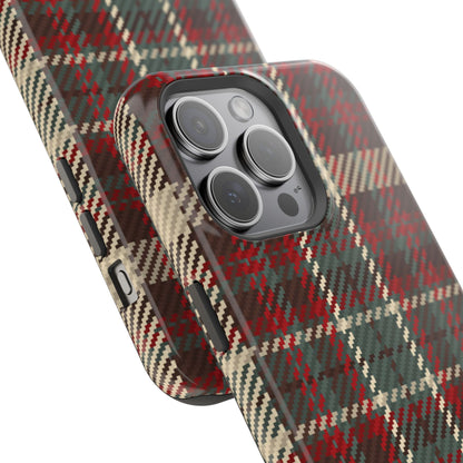 Cozy Rustic Plaid - MagSafe iPhone Series Case