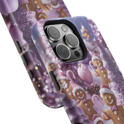 Pink Frosted Gingerbread Forest - MagSafe iPhone Series Case