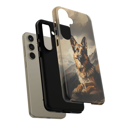 German Shepard Owners! Show Your Love For The Breed With This New iPhone & Samsung Galaxy Phone Case! Double Layered Protection! - BOGO Cases