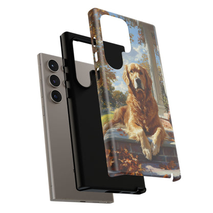 Golden Retriever Autumn Serenity - Samsung Galaxy Series Case