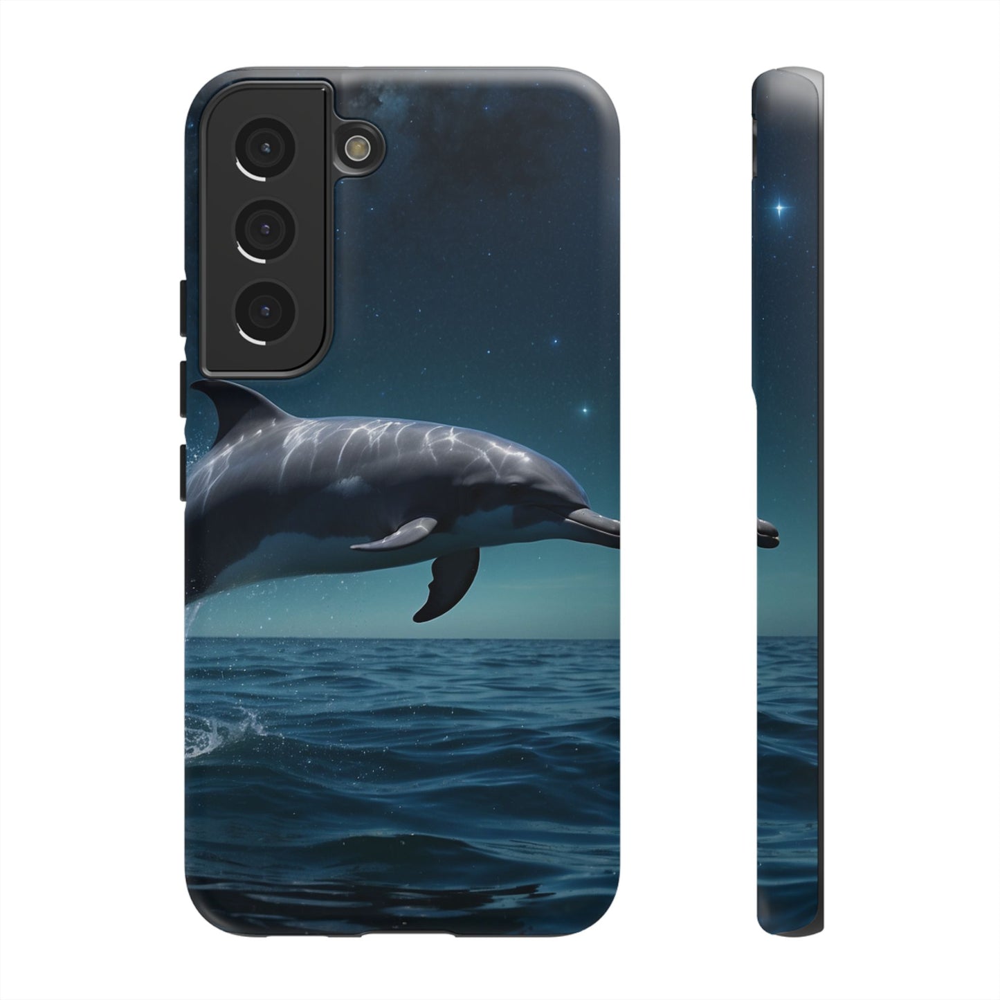 Midnight Ocean Dolphin - Samsung Galaxy Case