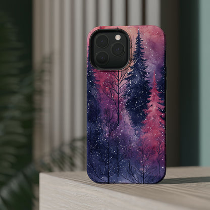 Sunset Snow Forest - MagSafe iPhone Series Case