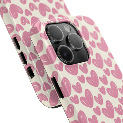 Heartfelt Pattern iPhone Case