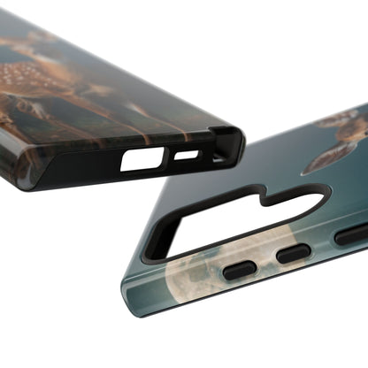 Samsung Galaxy Case – Mystic Fawn Under the Moonlit Sky