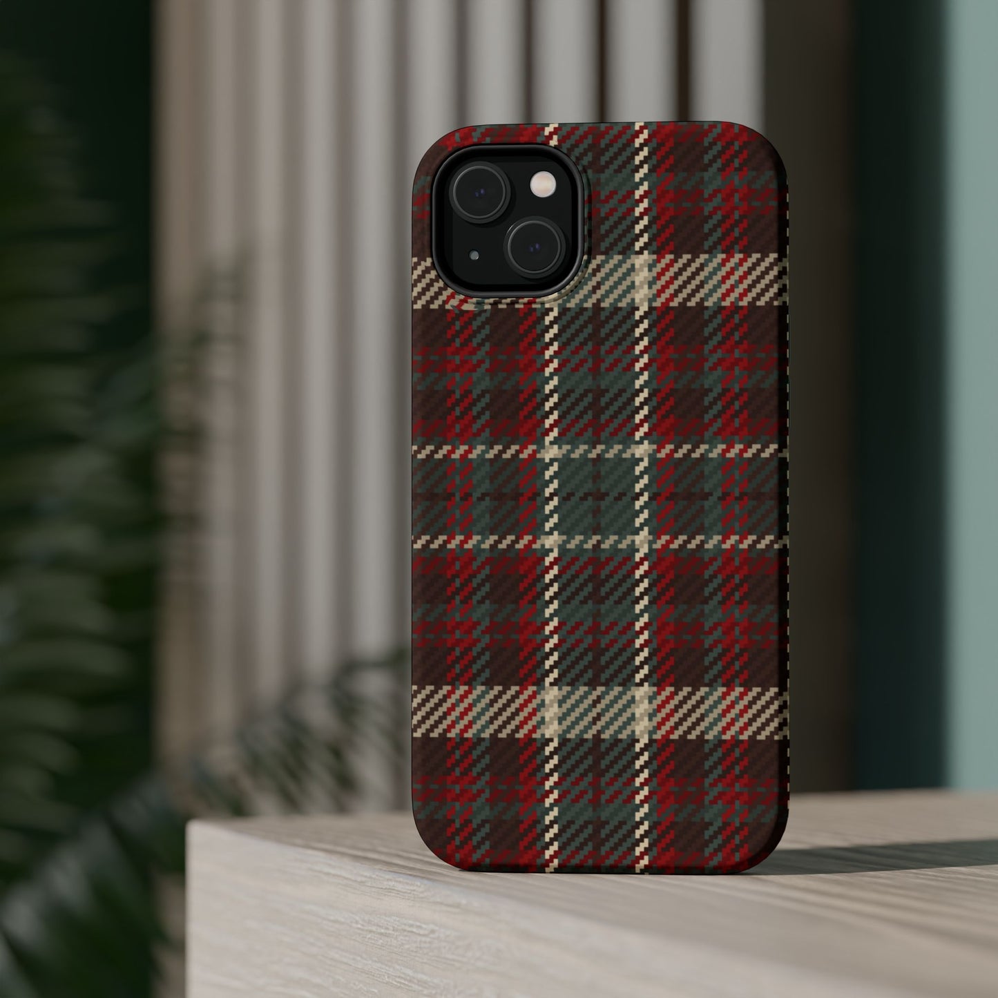 Cozy Rustic Plaid - MagSafe iPhone Series Case