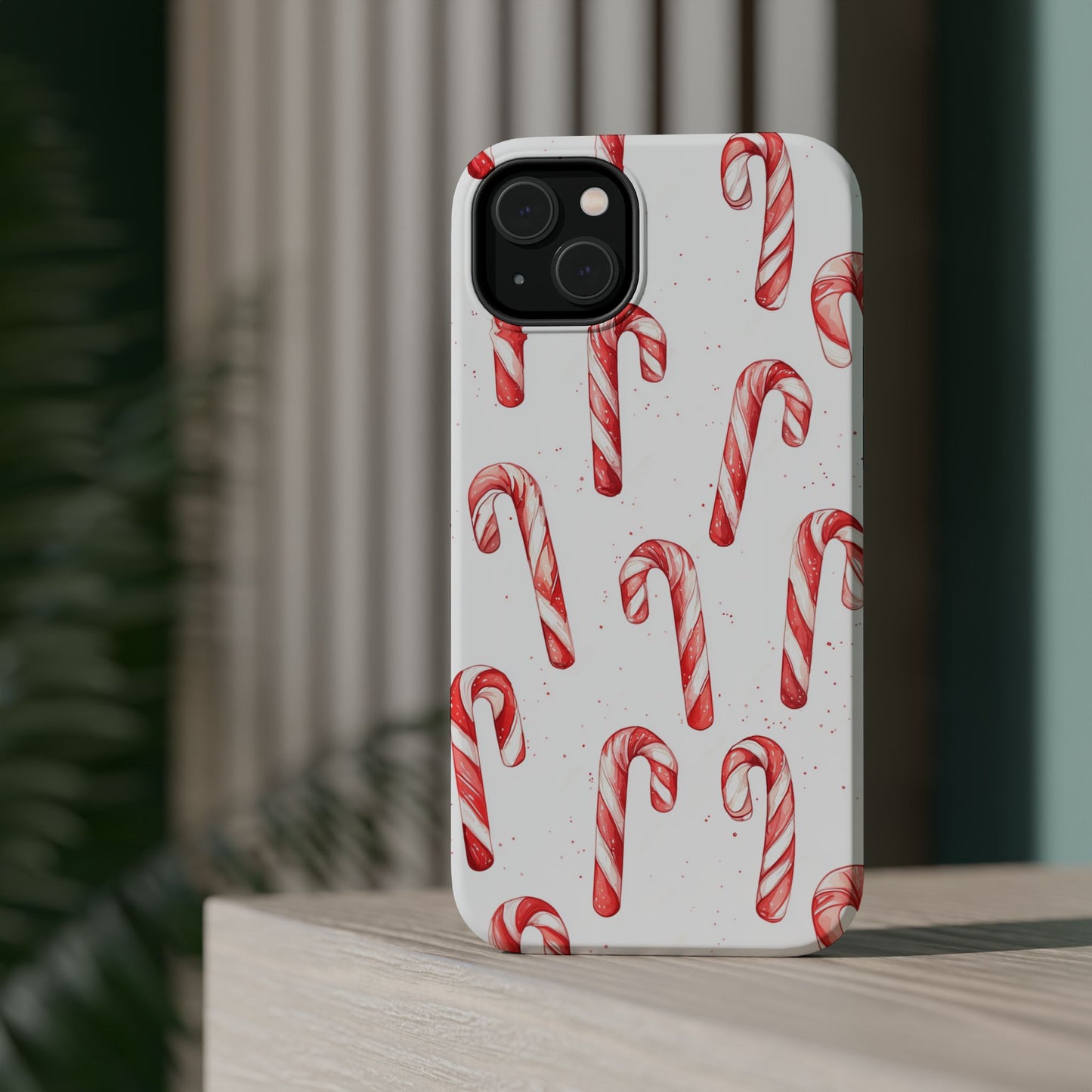 Candy Cane Christmas Pattern – MagSafe iPhone Series Case