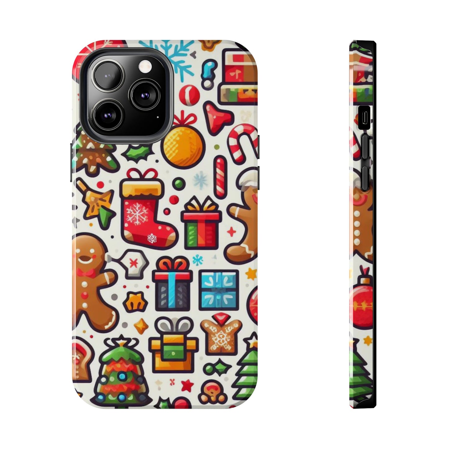 Festive Christmas Icons Pattern – iPhone Series Case