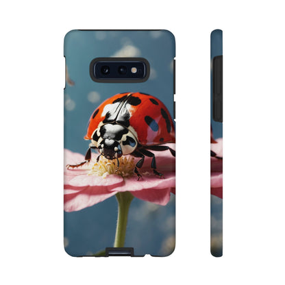 Samsung Galaxy Case: Floral Ladybug Delight