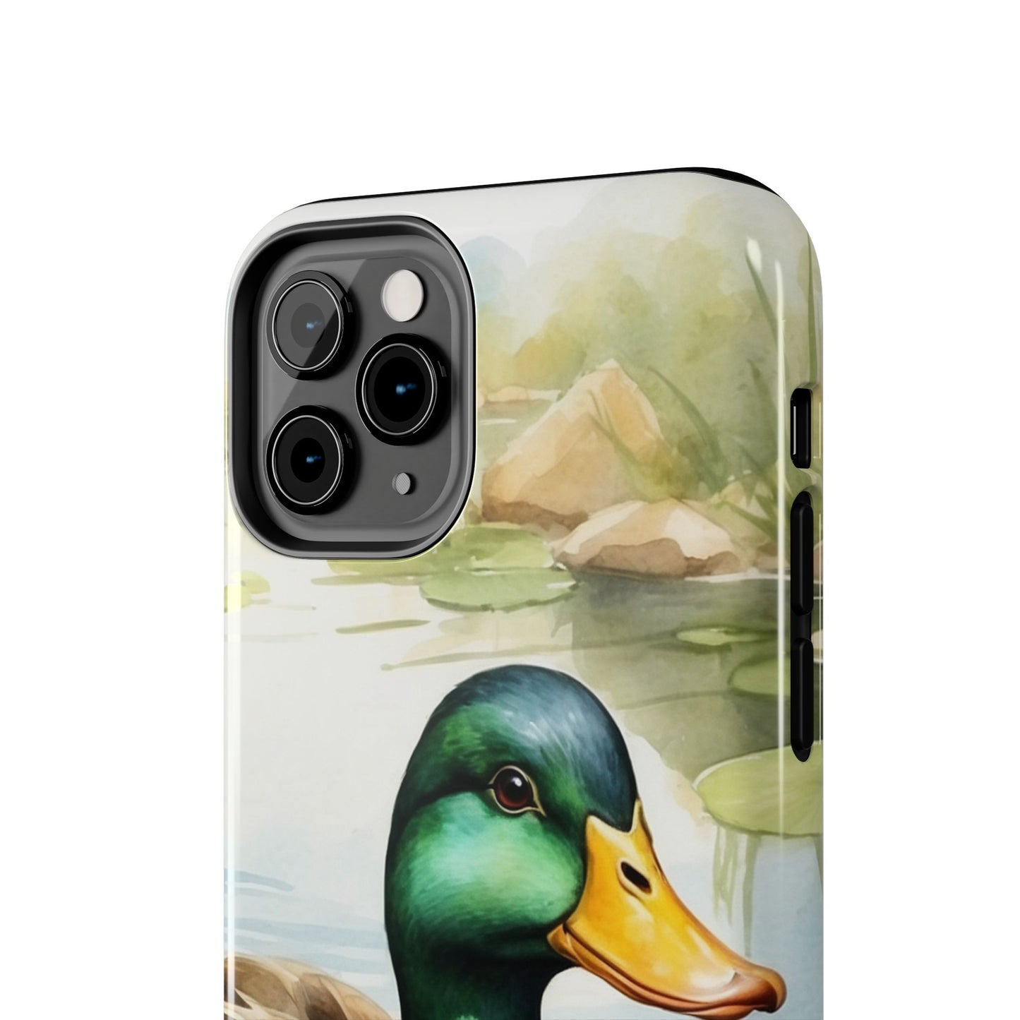 Serene Duck Reflection - iPhone Case