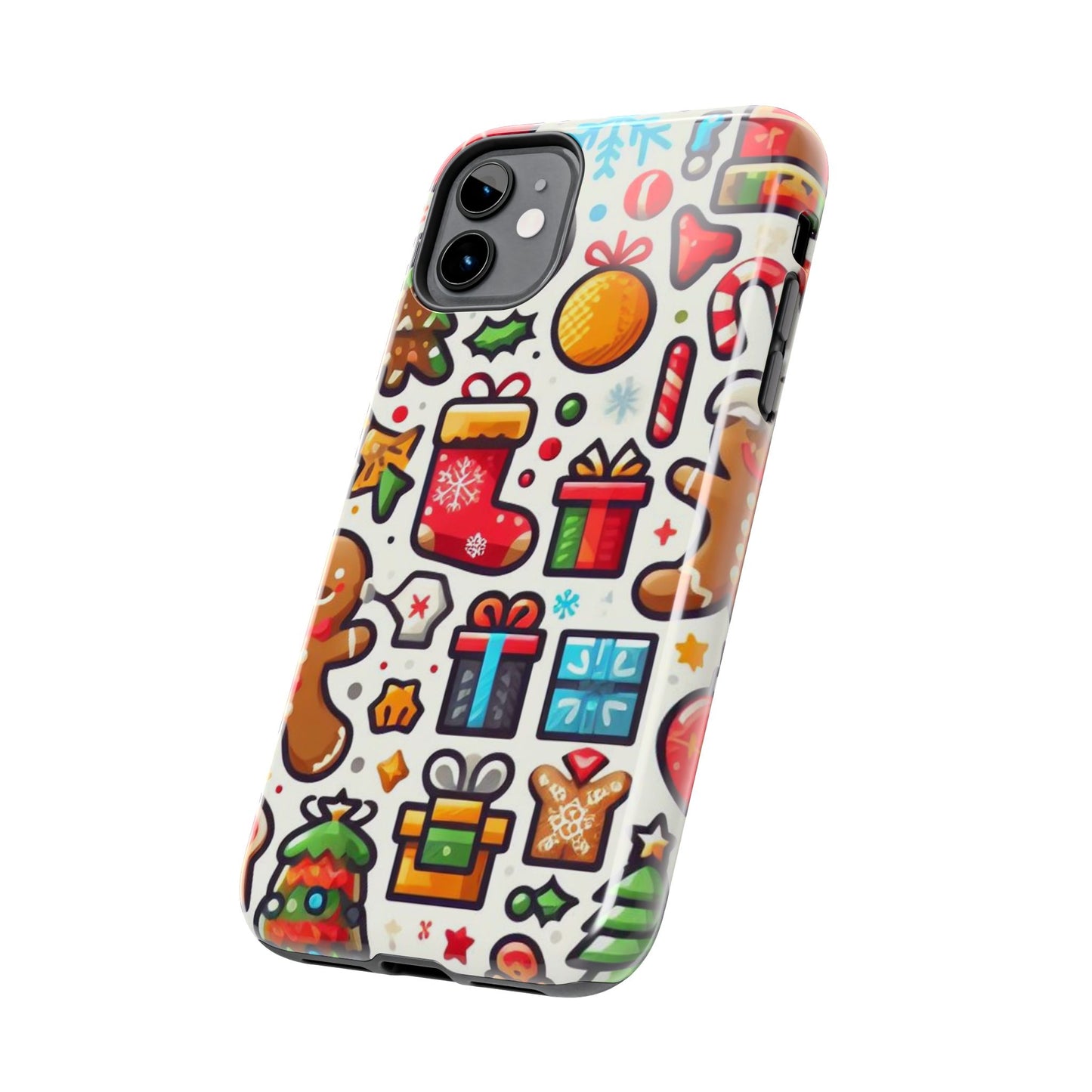 Festive Christmas Icons Pattern – iPhone Series Case