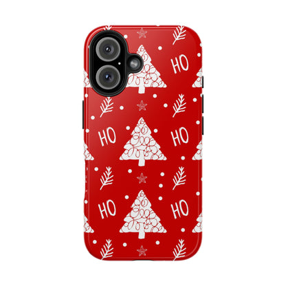 iPhone Case: Ho Ho Ho – Christmas Tree Wonderland