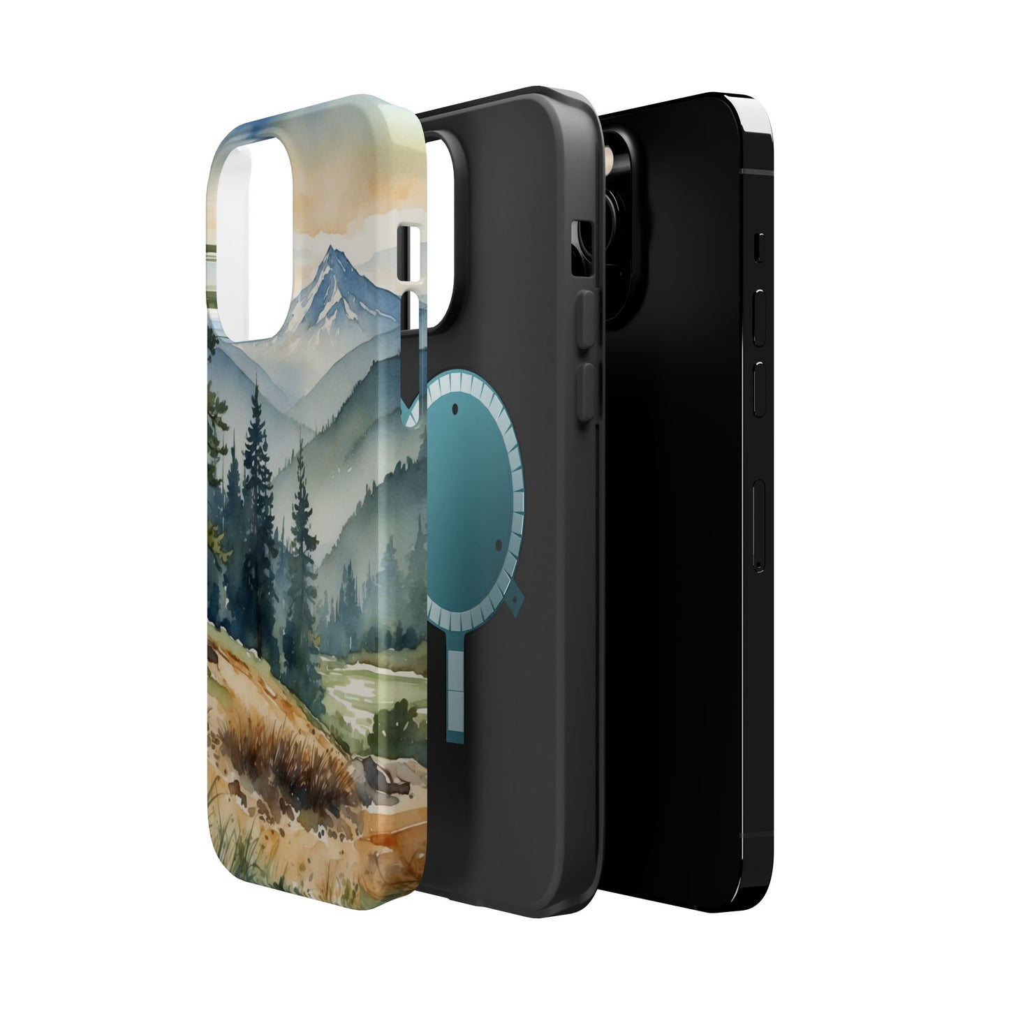 Tranquil Mountain Escape - MagSafe iPhone Case