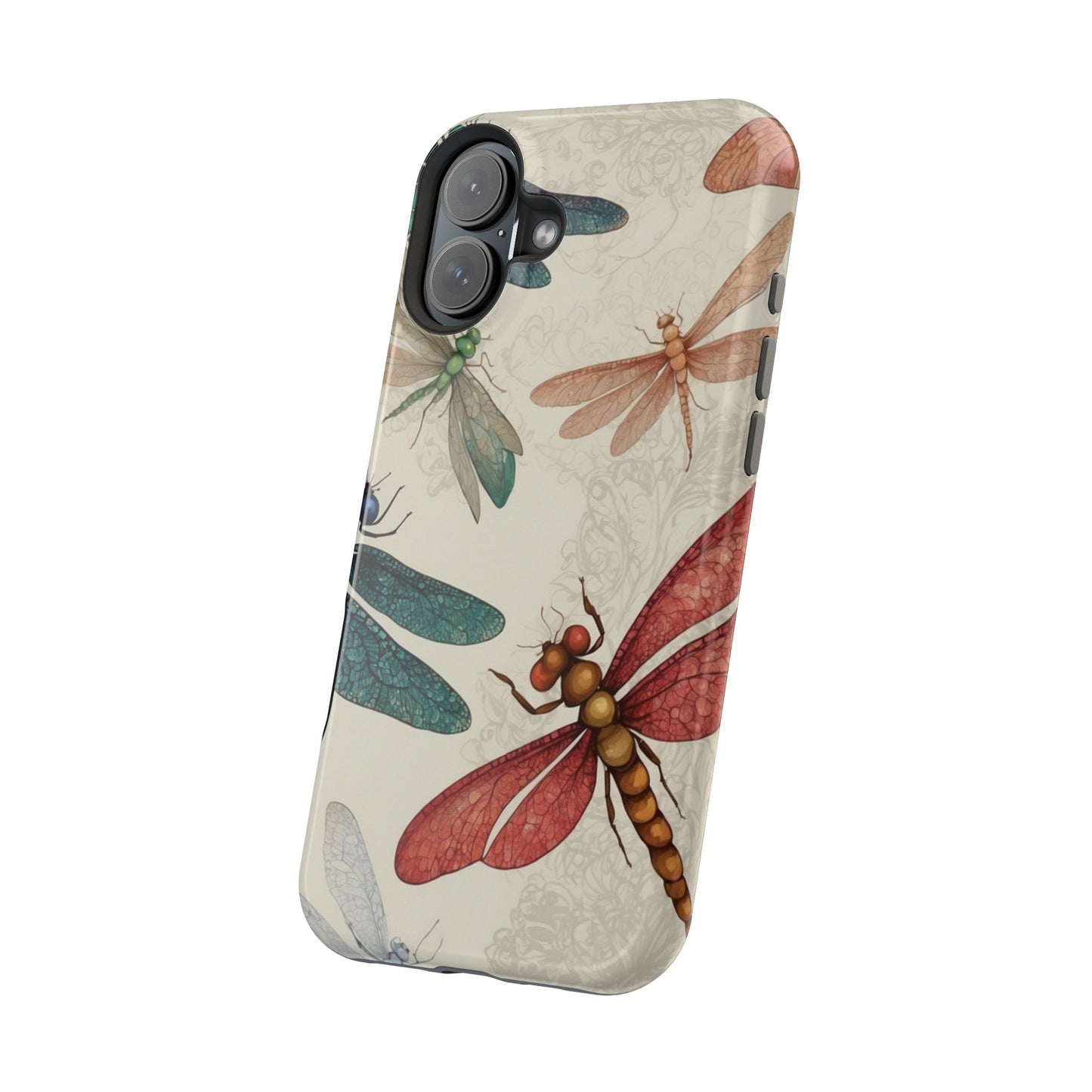 Vintage Dragonfly Garden – MagSafe iPhone Series Case