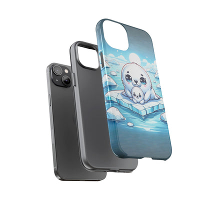 Arctic Embrace Seal iPhone Case