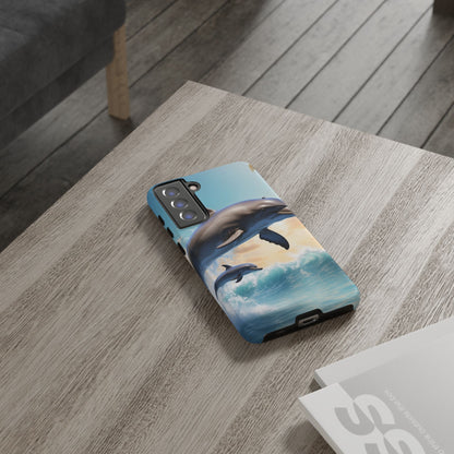 Ocean Dolphin Serenity - Samsung Galaxy Case