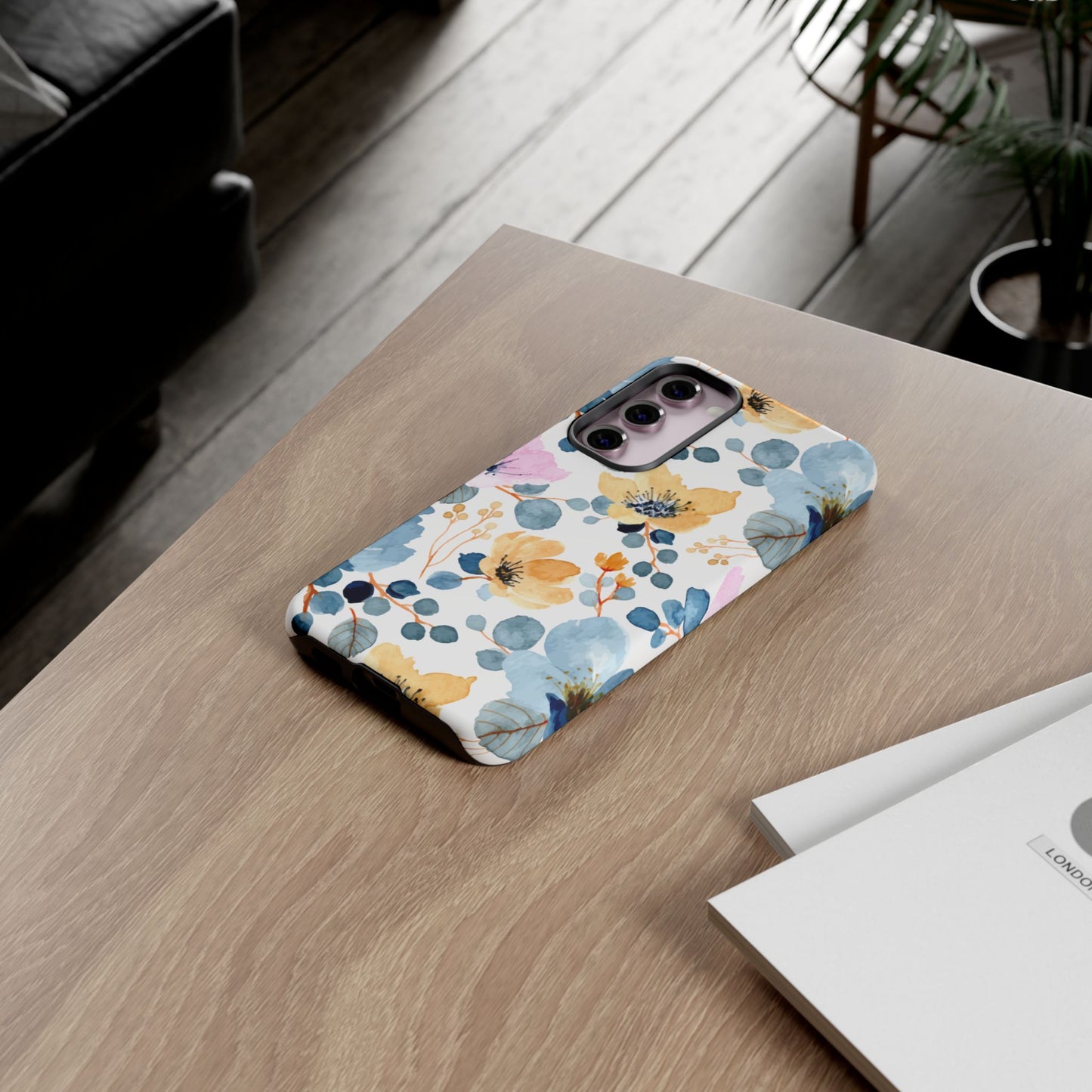 Spring Radiance – Samsung Galaxy Case with Bold Watercolor Florals