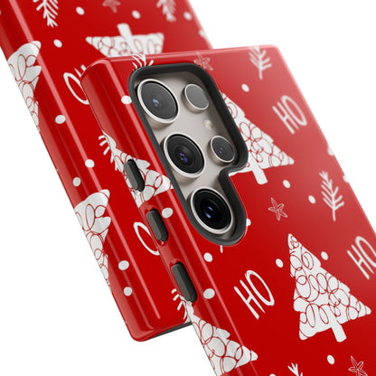 Samsung Galaxy Case: Ho Ho Ho – Christmas Tree Wonderland