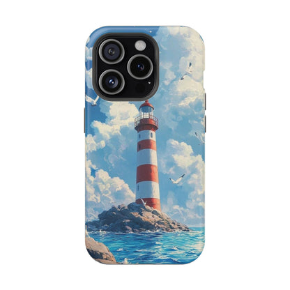 Iphone Case - Majestic Lighthouse Scene Design