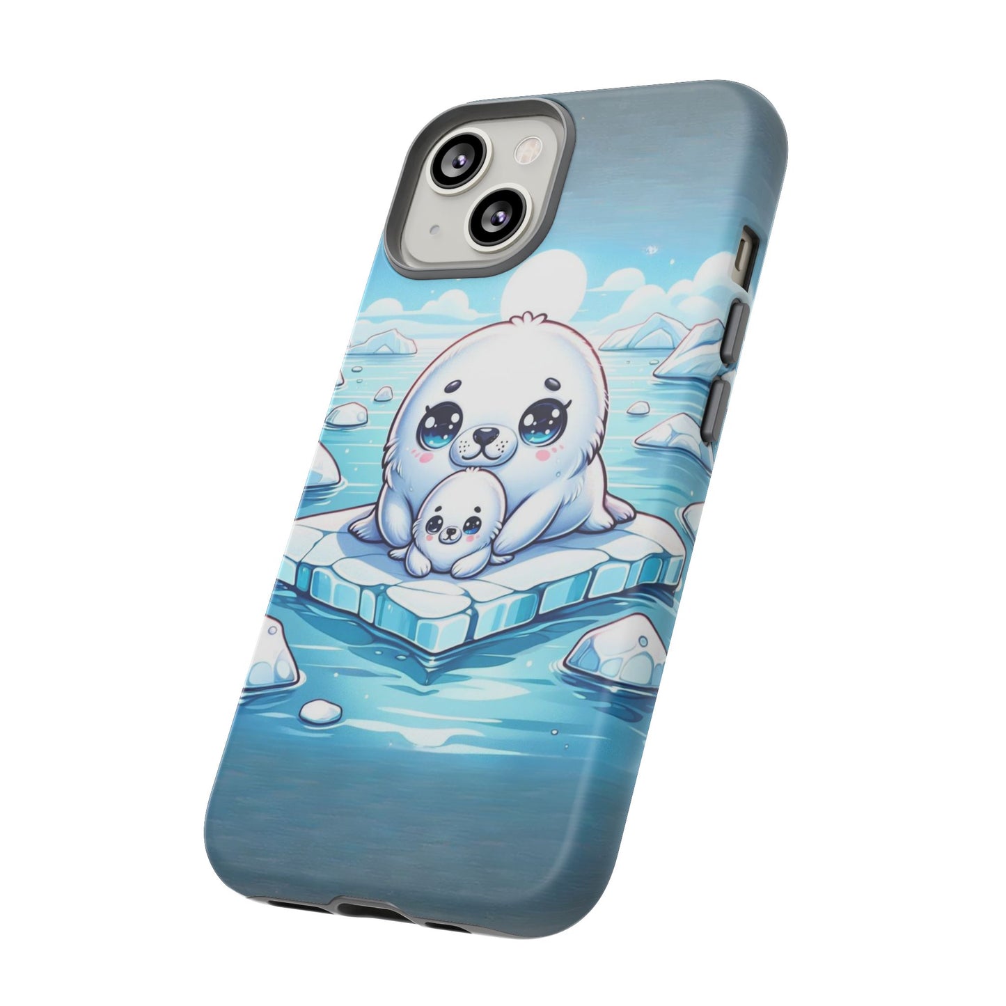 Arctic Embrace Seal iPhone Case