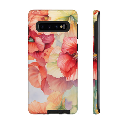 Gumamela Blush Pink Watercolor Floral – Samsung Galaxy Case