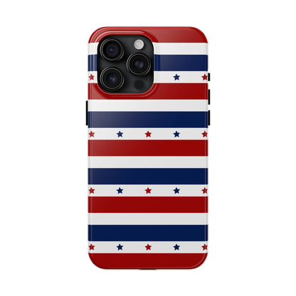 Patriotic Stars iPhone Case