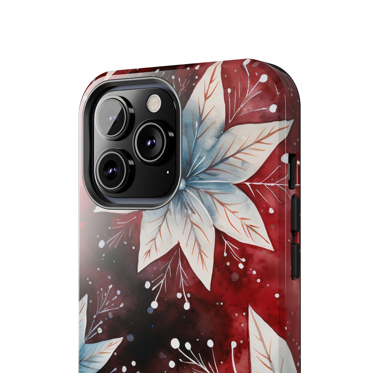 Winter Bloom Poinsettia – iPhone Case