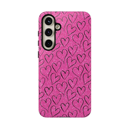 Heartfelt Glam Samsung Galaxy Case