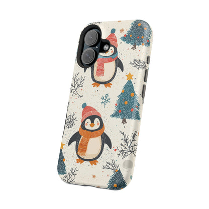 Snowy Christmas Cheer MagSafe iPhone Case