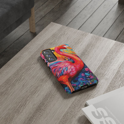 Flamingo Fiesta – Vibrant Flamingo Samsung Galaxy Phone Case