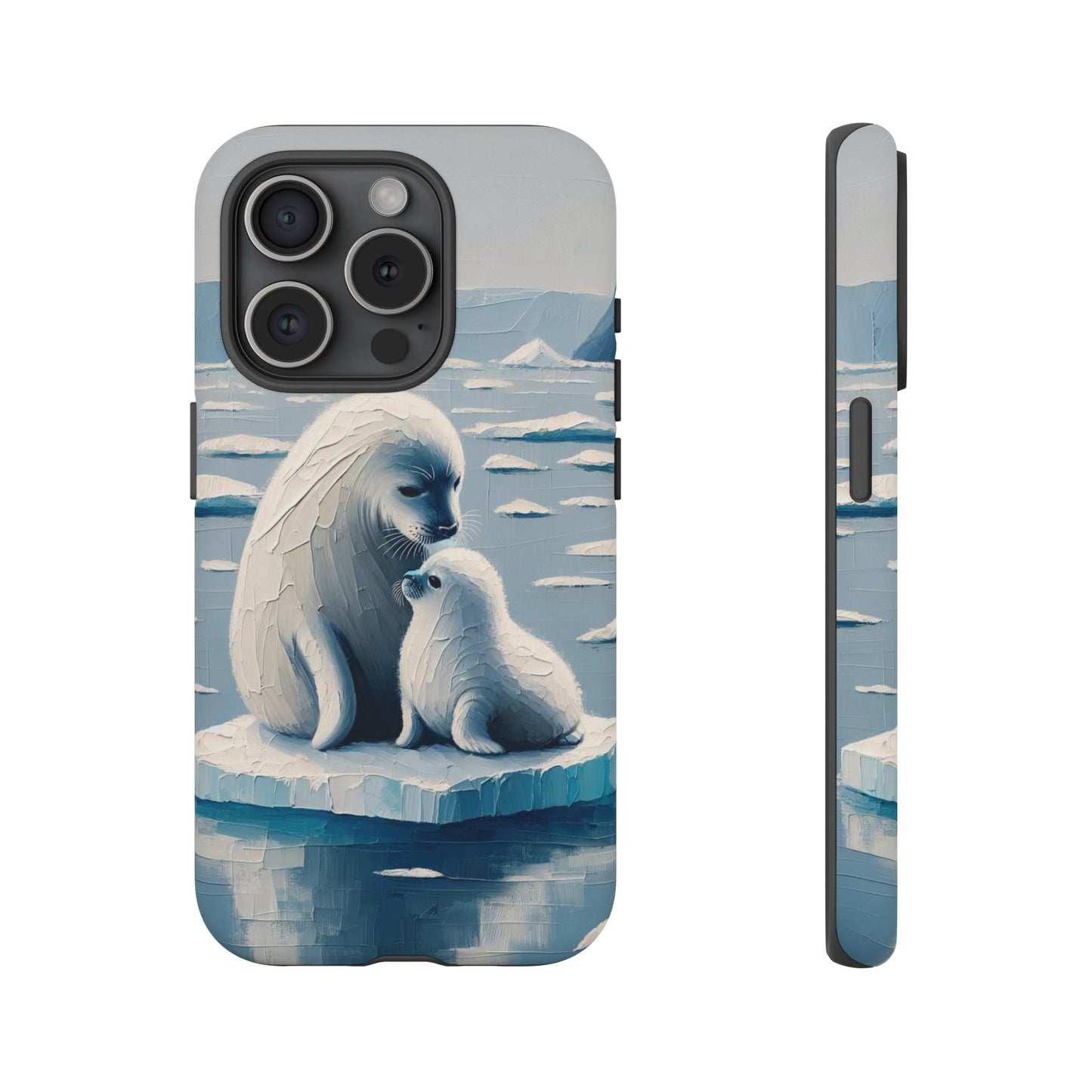 Arctic Serenity Seal iPhone Case