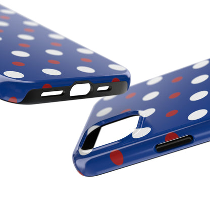 Patriotic Polka Dots – iPhone Case