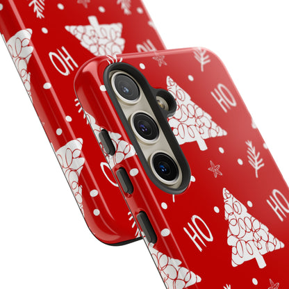 Samsung Galaxy Case: Ho Ho Ho – Christmas Tree Wonderland