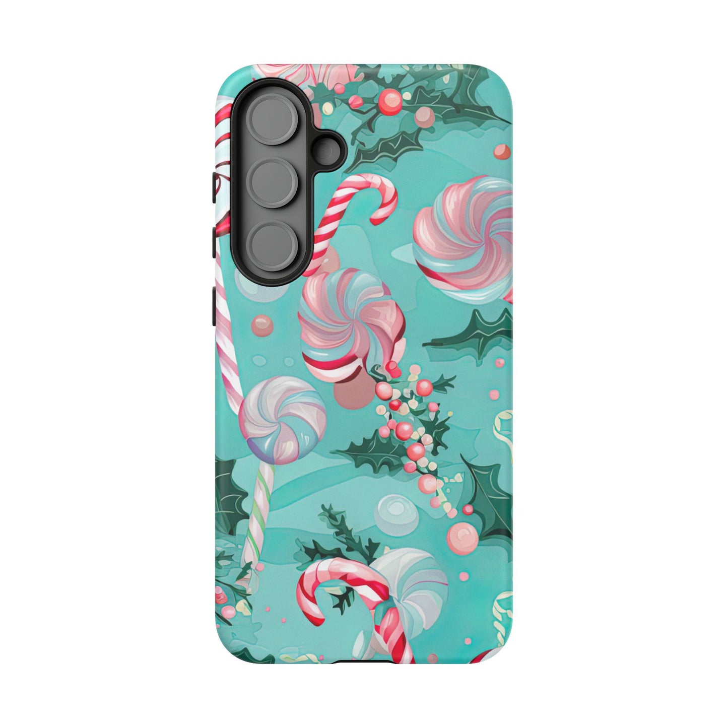 Candy Cane & Peppermint Holiday Delight – Samsung Galaxy Series Case