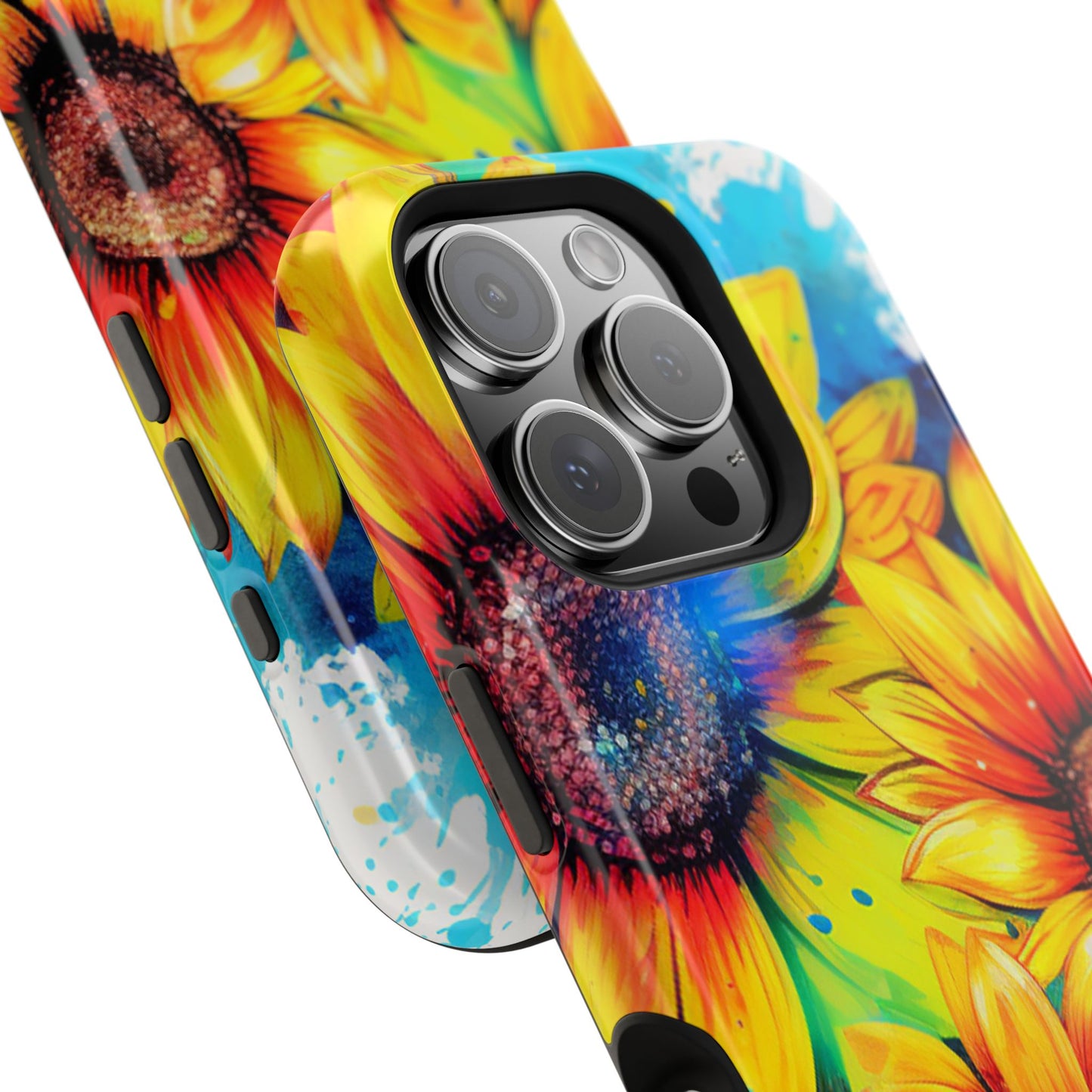 Vibrant Sunflower Splash - MagSafe iPhone Series Case