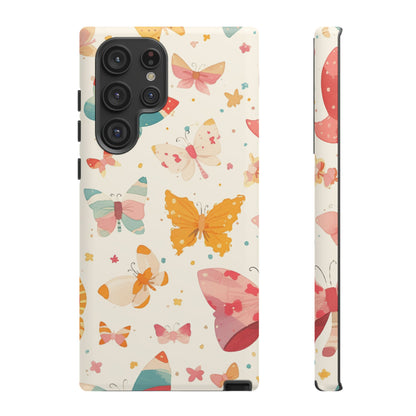 Coquette Watercolor Butterfly iPhone Case