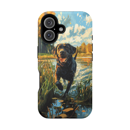 Golden Autumn Labrador - MagSafe iPhone Series Case