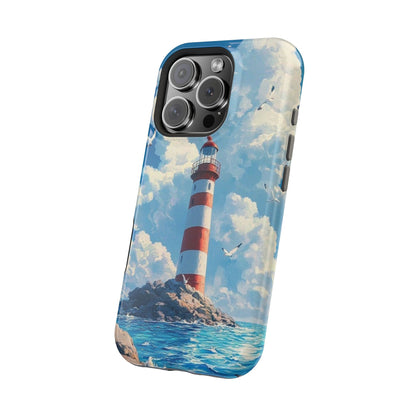 Iphone Case - Majestic Lighthouse Scene Design