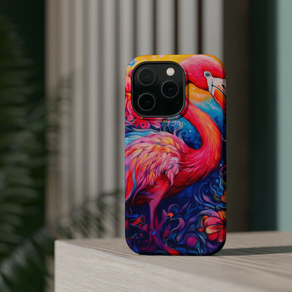 Flamingo Radiance – MagSafe iPhone Cases