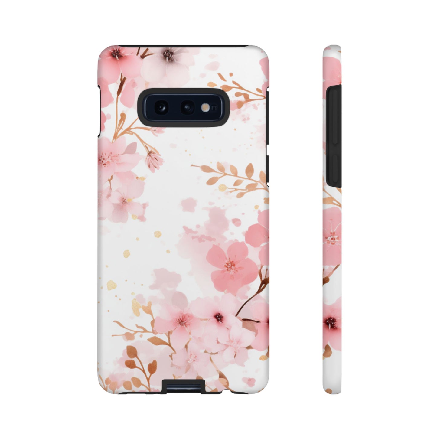 Soft Pink Cherry Blossom Samsung Galaxy Case – Elegant Floral Design