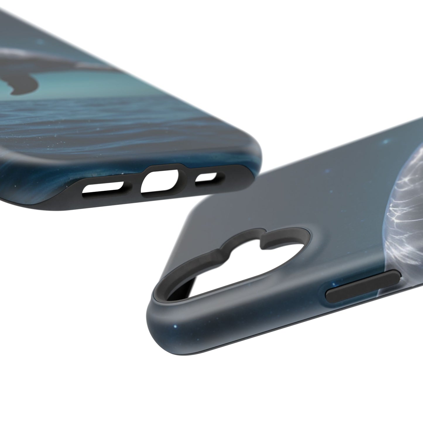 Midnight Ocean Dolphin - MagSafe-Compatible Case