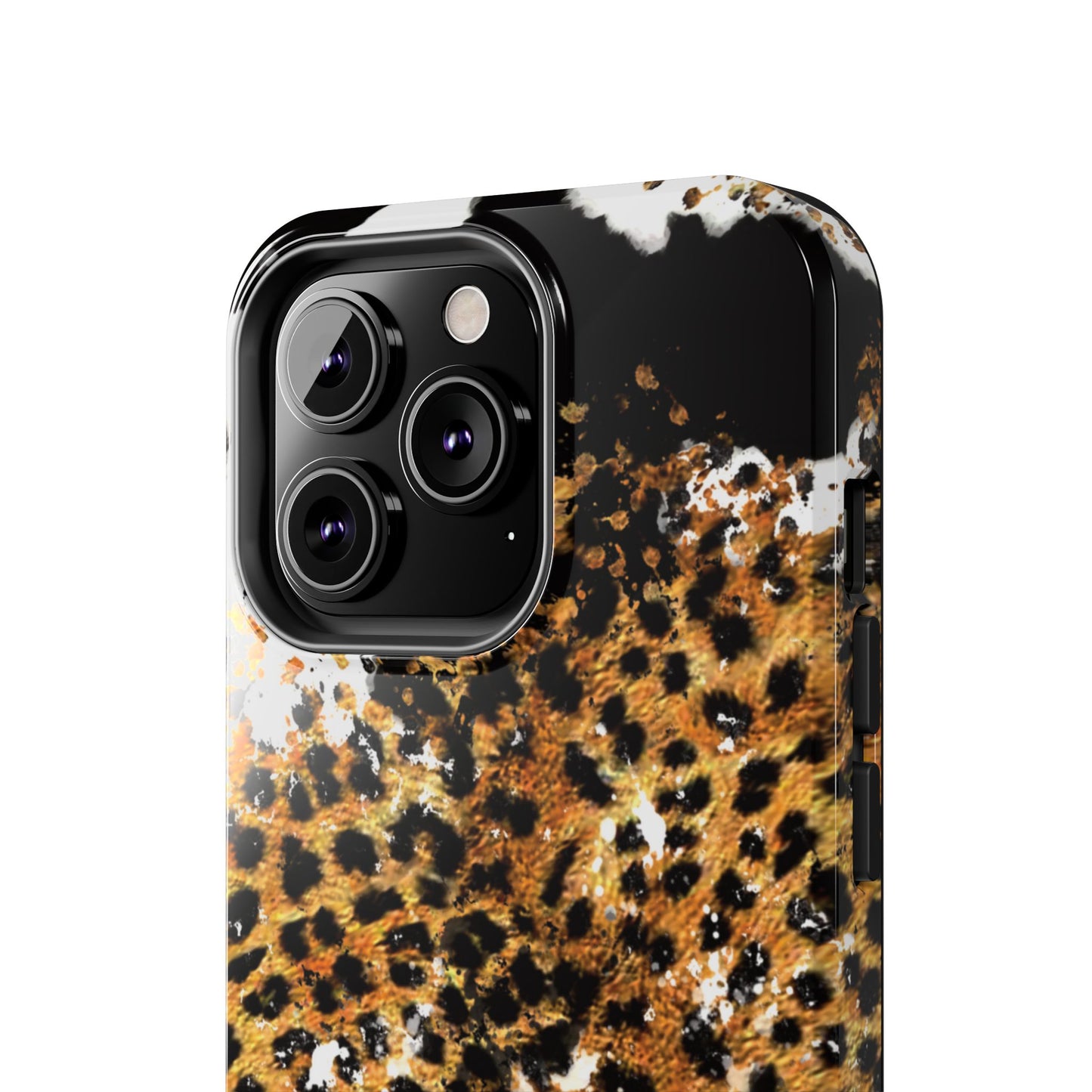 Bold Leopard Ink Splash - iPhone Series Case