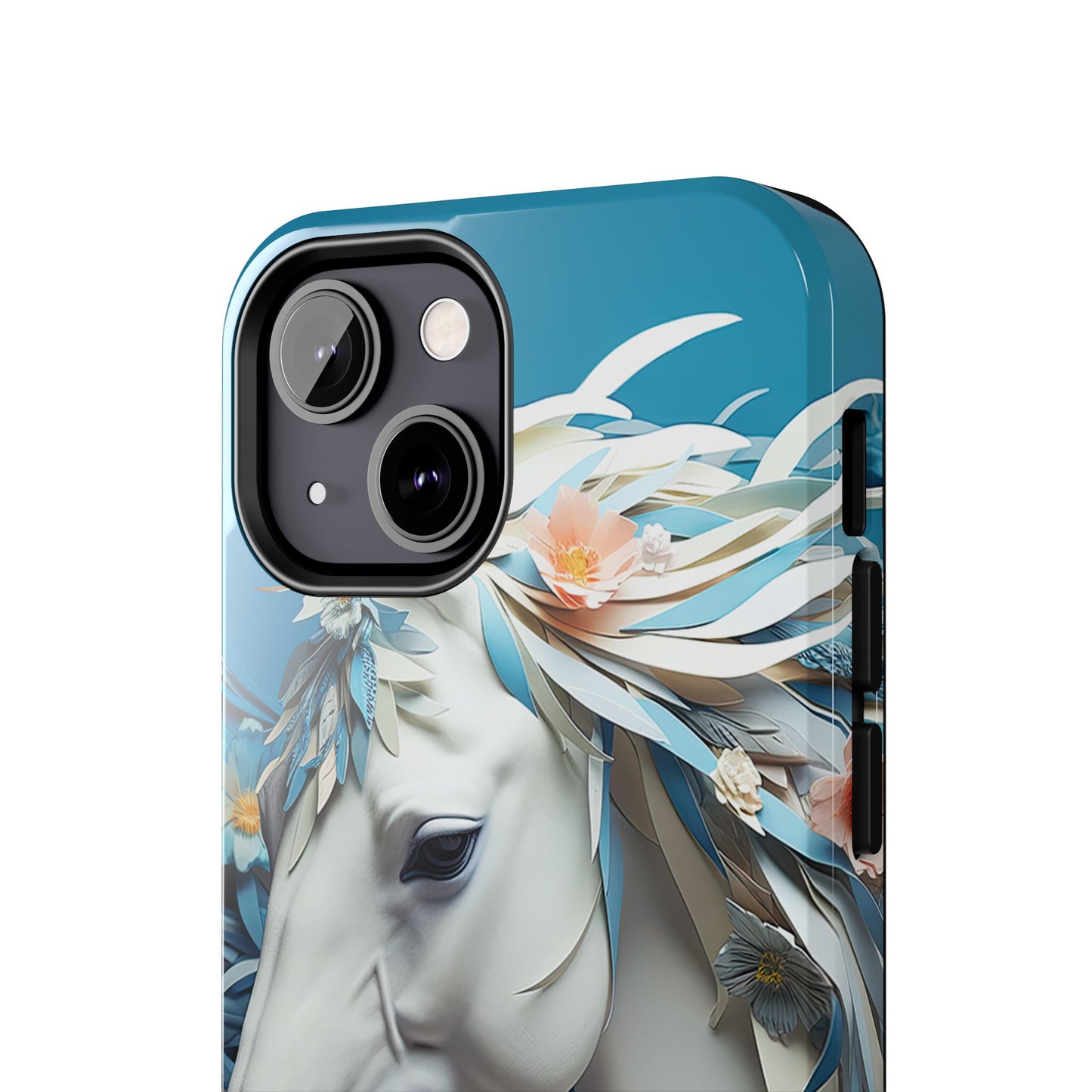 Floral Horse iPhone Case