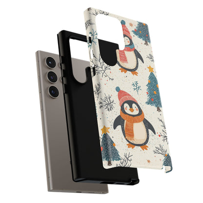 Penguin Wonderland – Snowy Christmas Cheer Samsung Galaxy Case