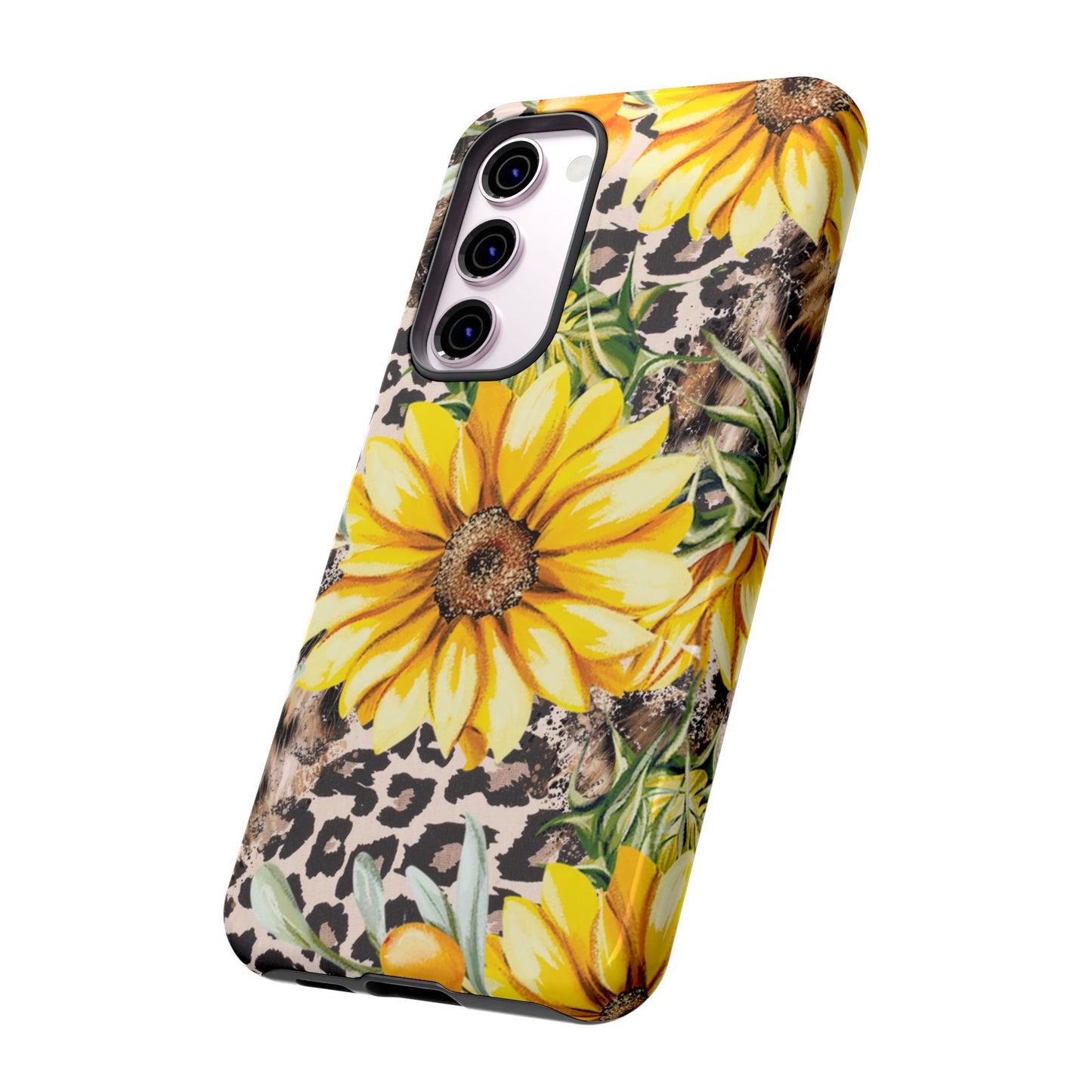 Leopard Sunflower Chic - Samsung Galaxy Series Case