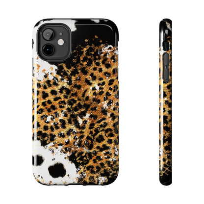 Bold Leopard Ink Splash - iPhone Series Case