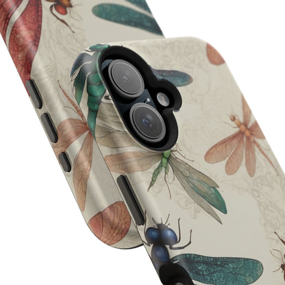 Vintage Dragonfly Garden – MagSafe iPhone Series Case