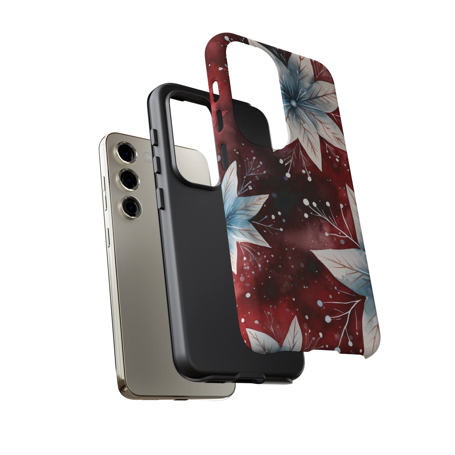 Winter Bloom Poinsettia – Samsung Galaxy Case