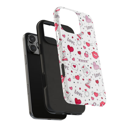 iPhone Case: Romantic Love-Inspired Icons Case